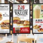 Digital Menu Screen